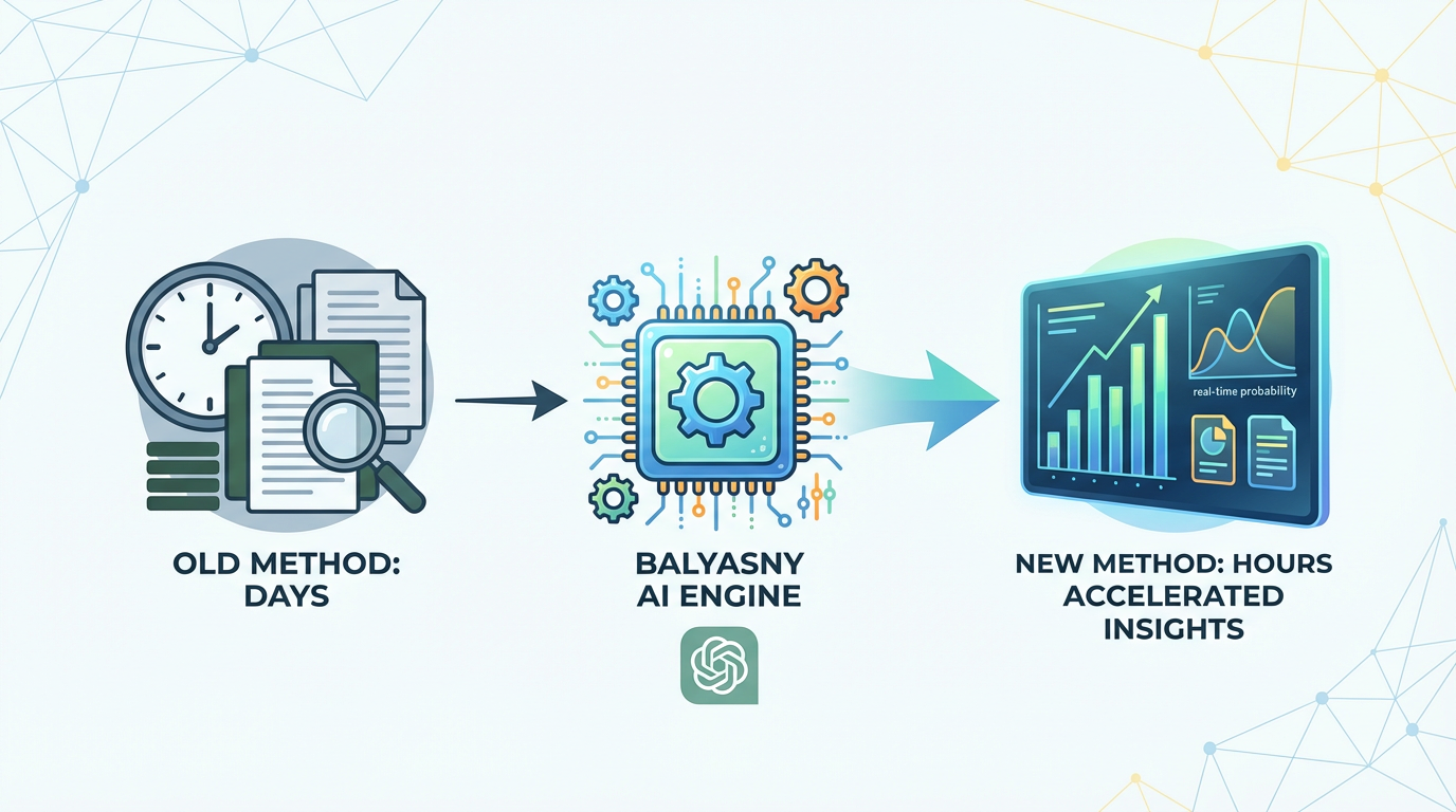 סוף עונת הברוקרים? קרן הגידור Balyasny בנתה מנוע מחקר השקעות שמקצר אנליזה מימים לשעות